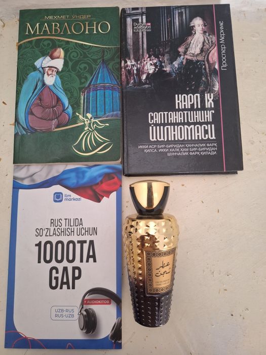 Kitoblar sotiladi (Atir bonusga)