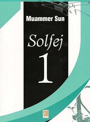 Комплект Muammer Sun Solfej 1 и 2, CD, учебници по музика и теория, ноти, на турски език