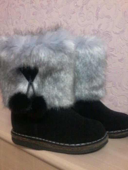 унты детские теплые