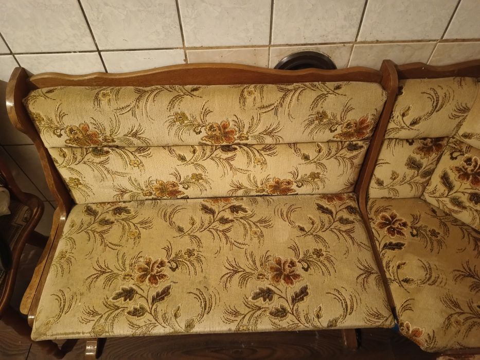 Vand coltar de bucatarie lemn masic