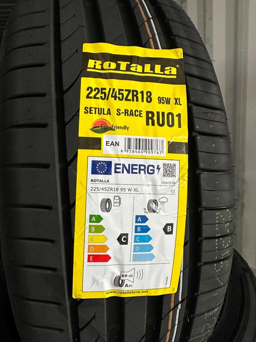 Летен Спорт Пакет ROTALLA 225/45R18 245/40R18 НОВ DOT 2254518  2454018