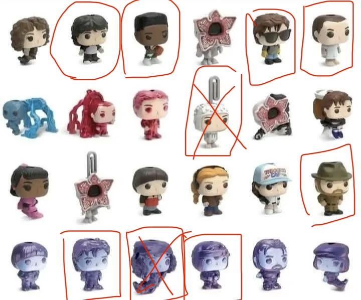 Kinder Joy Stranger Things (Очень странные дела) ОБМЕН