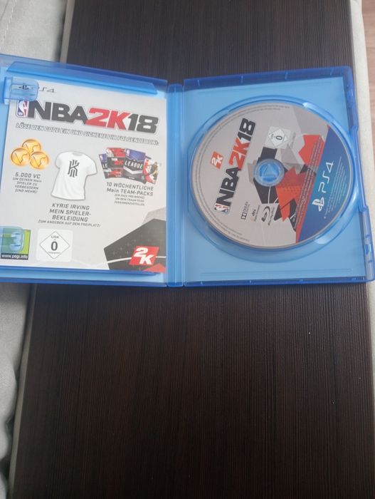 Игра NBA 2K18 PS4, отличное состояние
