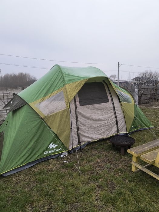 Cort camping de familie Arpenaz Family 4.2 XL