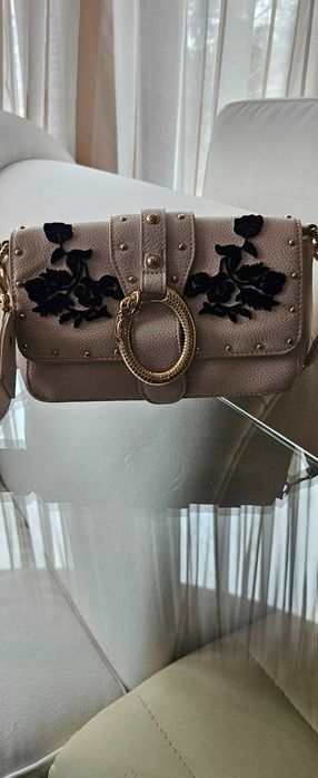 Бежова чанта Liu jo