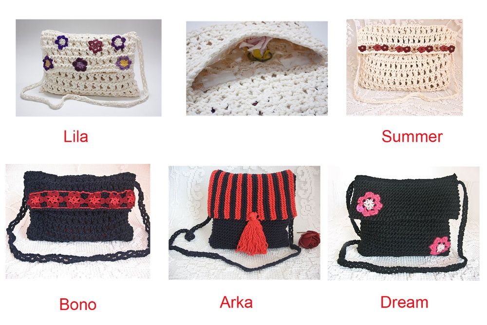 Genti (Traiste)  cusute manual