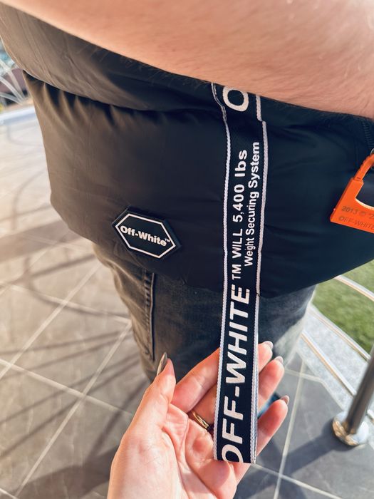 Vesta de primavara umplutura puf Off White