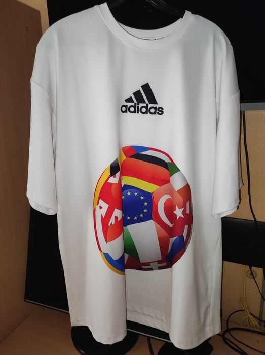 Футболка Adidas xl оверсайз