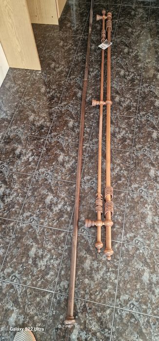 Дървен корниз орех