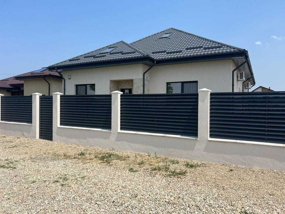 Garduri din panou stil jaluzele, din sipca metalica, tabla, plasa, BCA