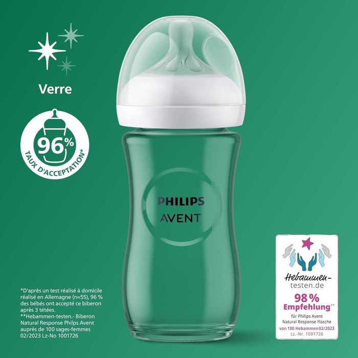 Philips AVENT Natural Response SCD879/11 Комплект за новородено Стъкло