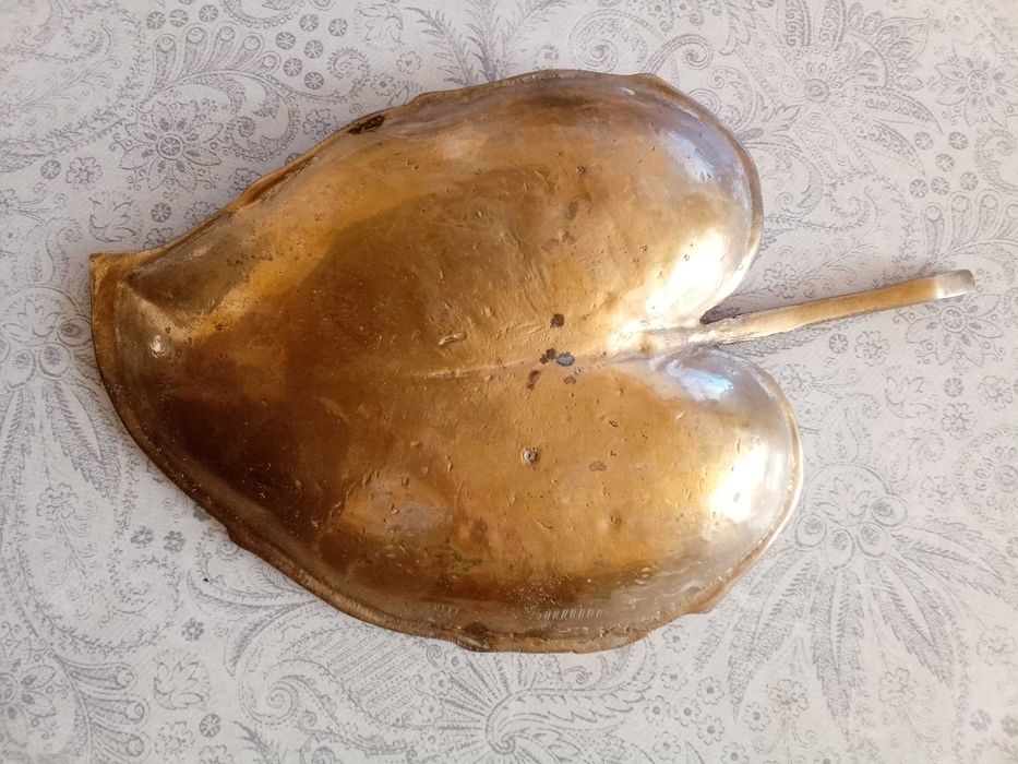 Винтажно плато от месинг