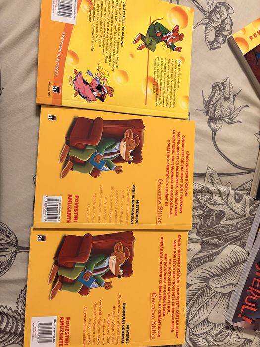 colectie carti geronimo stilton