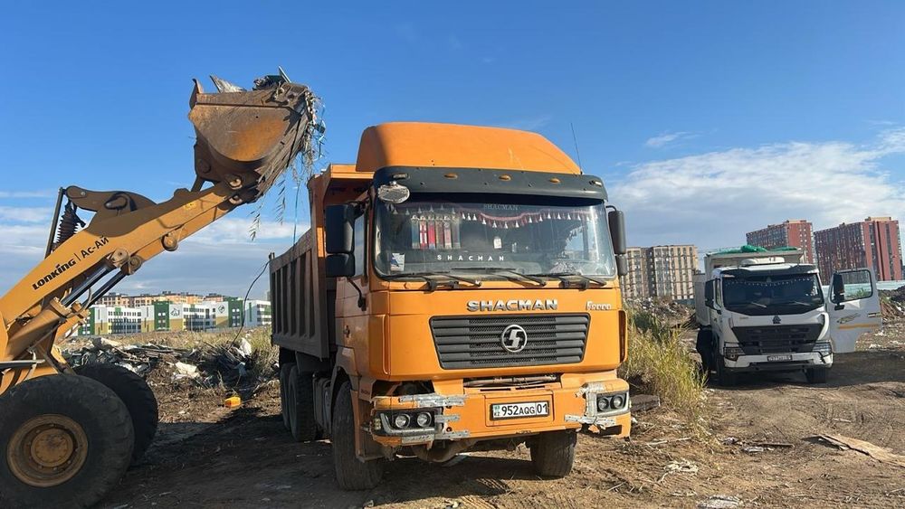 Вывоз мусора. Услуги самосвала