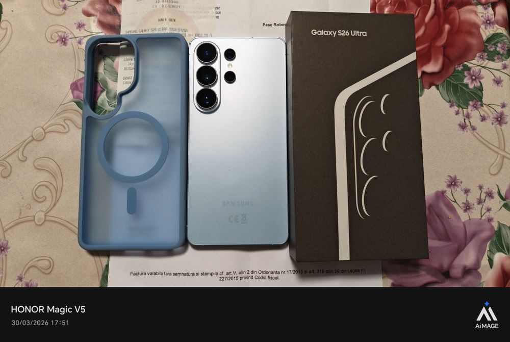 Samsung Galaxy S26 Ultra 5G -512 GB / 12 GB RAM / SkyBlue / ExtraGaran