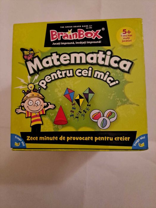 Joc educativ Brainbox, Matematica pentru cei mici NOU