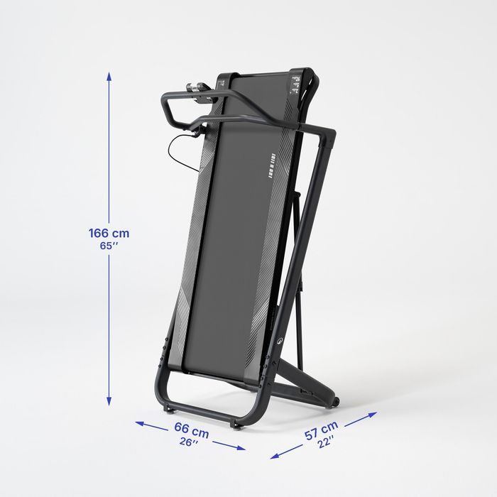 Bandă de mers pliabilă, Ts100, garanția - produs resigilat Decathlon