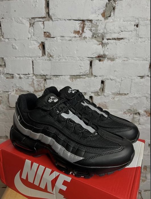 Nike Air Max 95 OG Big Bubble “Black White Metallic Silver” 40-45