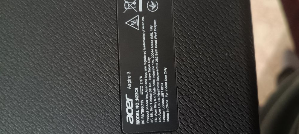 Ноутбук Acer aspire 3 core i5