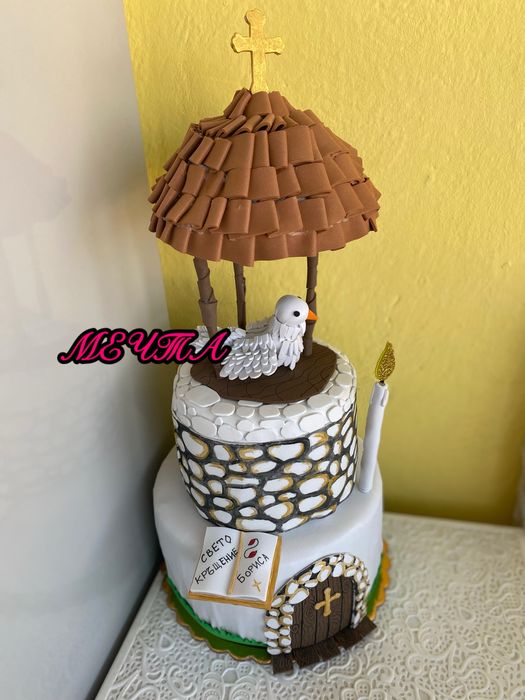 Бутафорна торта от фоам