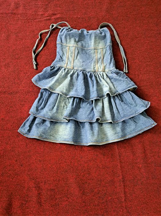 Vând rochie blugi