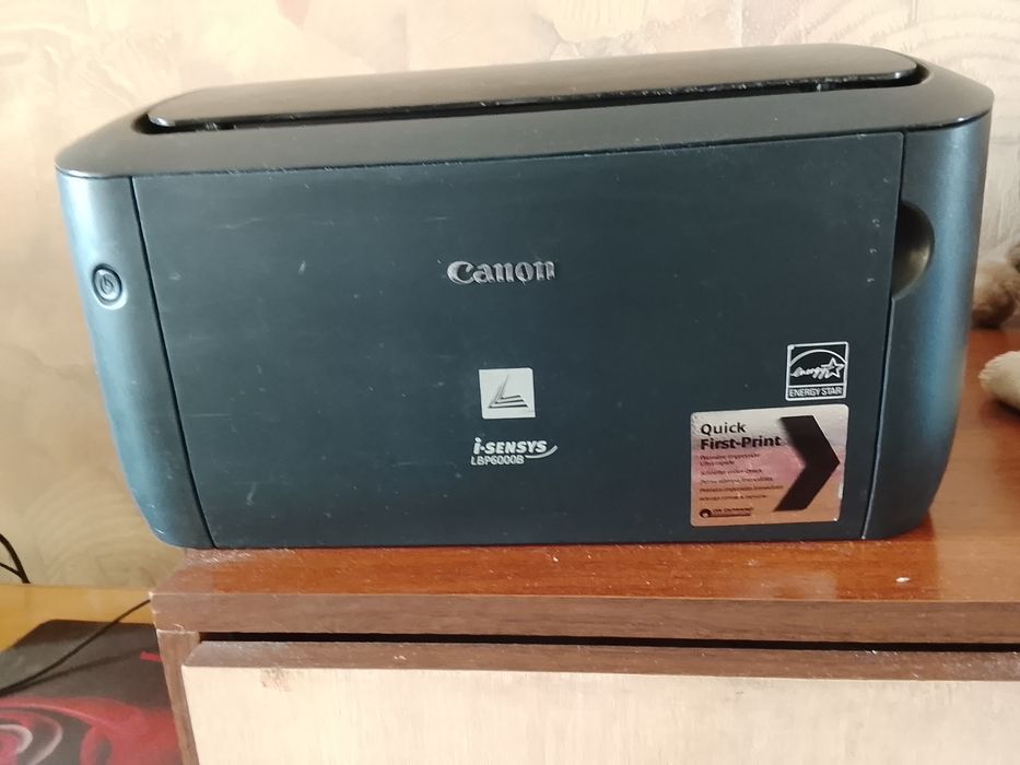 Принтер черный canon
