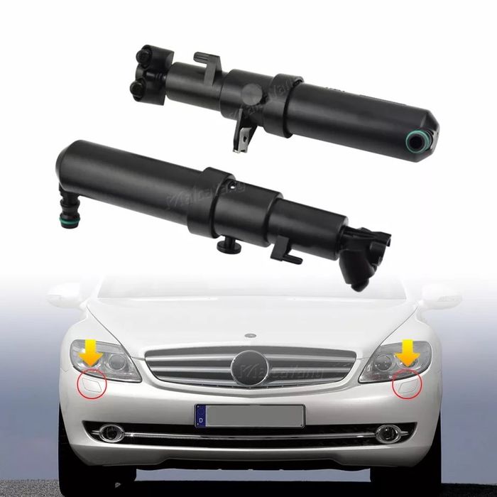 Пръскалка Mercedes W221 CL S  чистачка дюзи мерцедeс пръскалки фарове