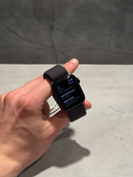 100% батерия! КАТО ЧИСТО НОВ Apple Watch SE 2 gen GPS