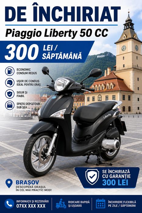 Închiriez scuter 50cc