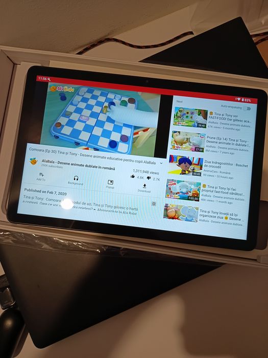 tableta android la cutie