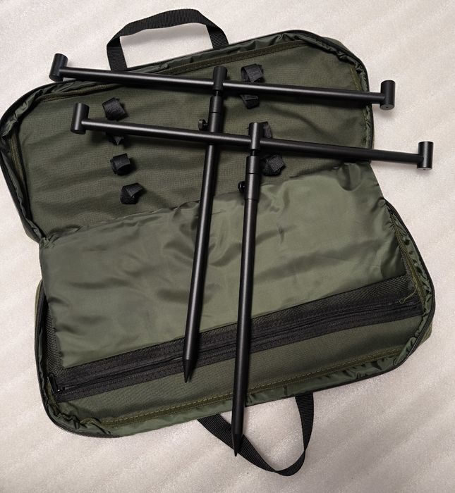 SET 2 BUZZ BARI FEEDER 50cm 3 posturi si 2 picheti reglabili+geanta