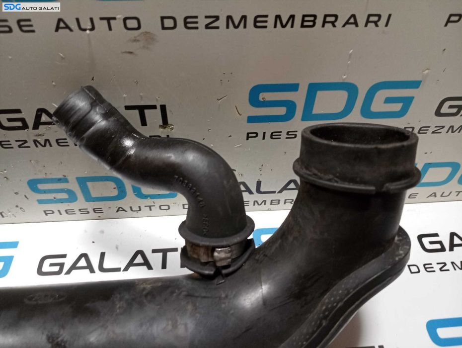 Tub Tubulatura Conducta Admisie Presiune Aer Intercooler Turbo Turbina Turbosuflanta cu Senzor Aer Ford Transit 2.2 TDCI 2006 - 2015 Cod 6C11-9R504-C 6C11-12B579-AA [M6074]
