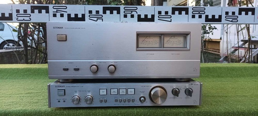amplificator LUXMAN M-375/C-02