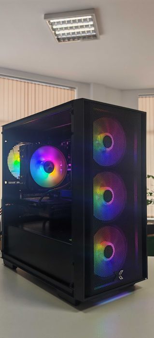 Добро Геймърско PC Ryzen 5 5600G/16Gb DDR5/512GB SSD+500Gb HDD/RX 6600/Гаранци