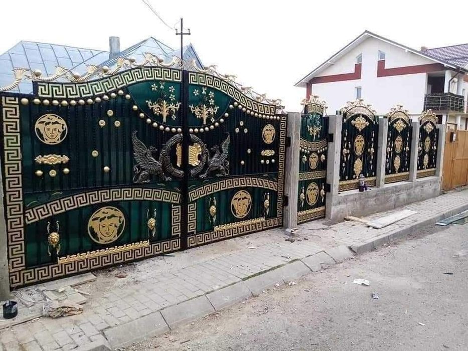 Confctionez gard din fier forjat transport si montaj in toata tara