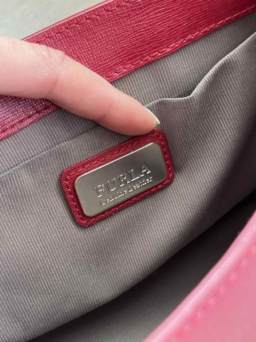 Чанта Furla бордо