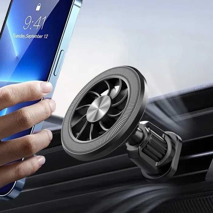 Suport Telefon Auto Magnetic Magsafe cu Aerisire