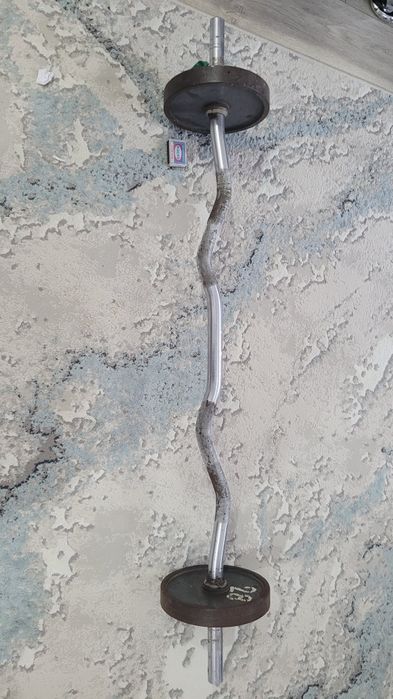 Продаю штангу EZ-гриф