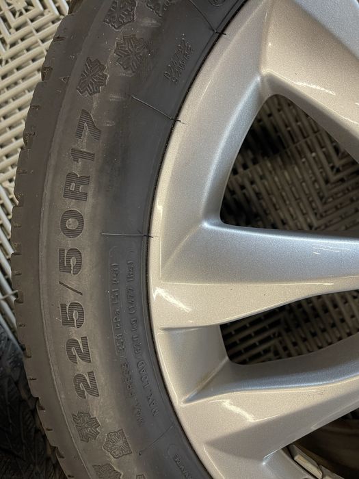 Jante Roți 17 Mercedes C B A Class W205 W206 Anvelope 225 50 R17 M+S