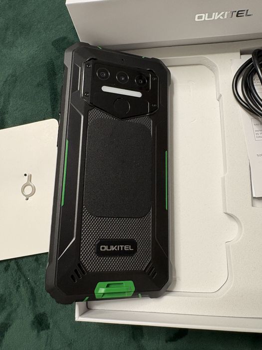 Oukitel WP23 Plus, Verde, 4G, 6.52", 24GB RAM (8GB + 16GB extensibili), 256GB ROM, Android 14, T606, 10600mAh, 18W, Dual SIM