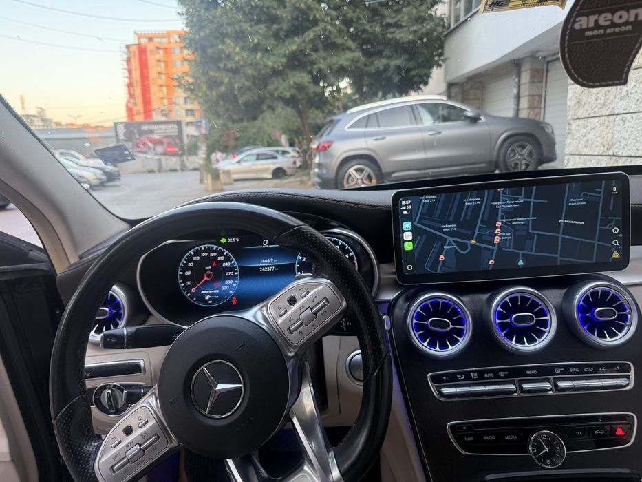 12.3” мултимедия • Touch • CarPlay • Android Auto | Дигитални километражи | Mercedes