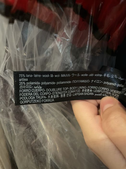 Palton de iarna elegant, bleumarin inchis Massimo Dutti XS