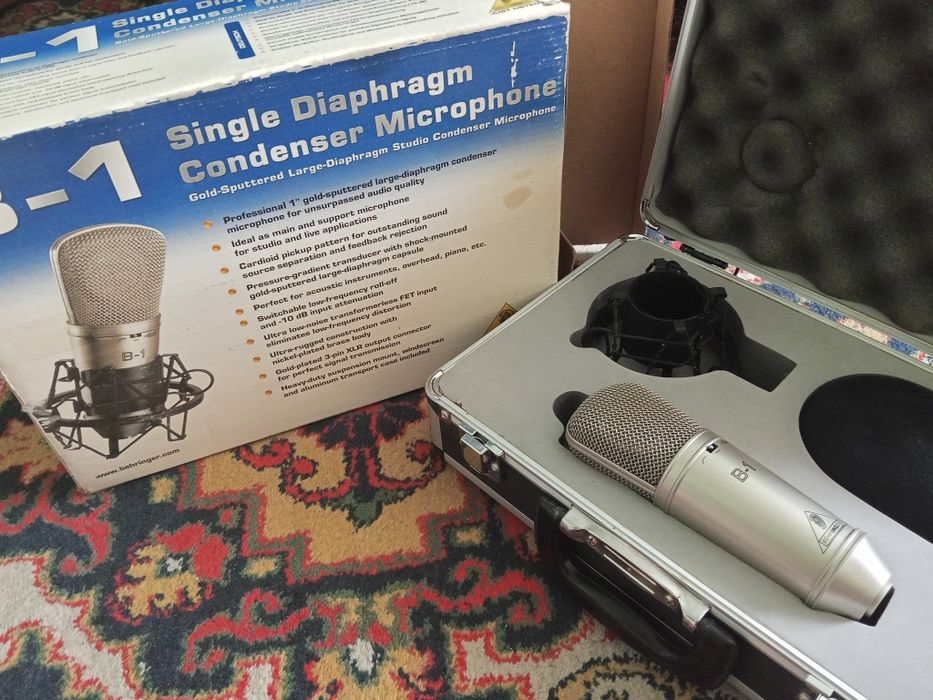 Продается студийный микрофон Behringer B-1 (новый, в коробке)