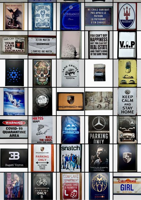 Табели Номера Декор,Картини,Red Bull,BLUE LABEL,VIP ,SKULL ПОДАРЪК