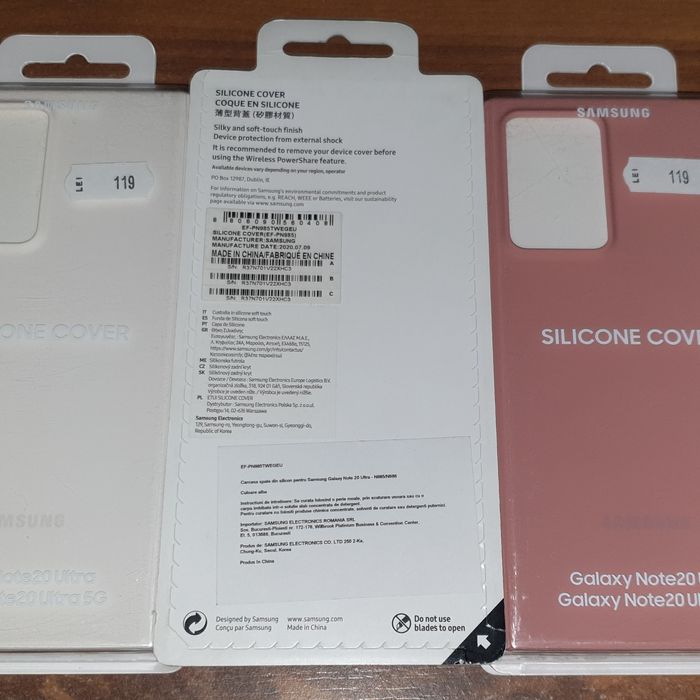 Husa silicon noua originala Samsung Silicone Cover Galaxy Note20 Ultra