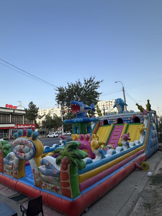 Надувной батут 6х12 срочни сотилади