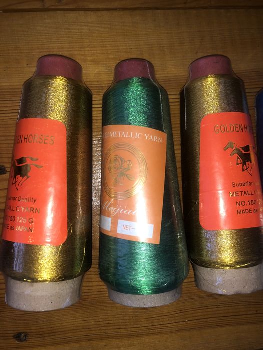 Нитки люрикс