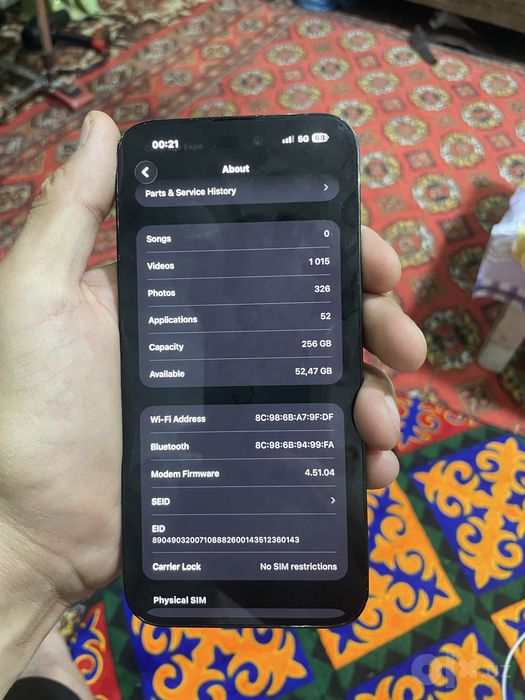 Iphone 14 max kafolati bilan
