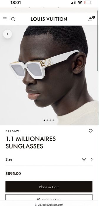 Ochelari Louis Vuitton Millionaire