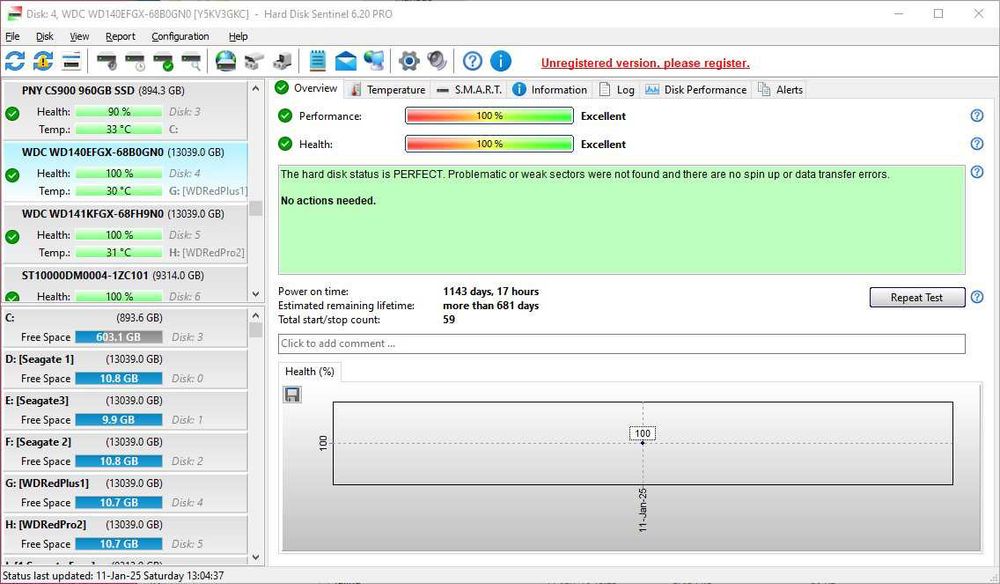Hard Disk 14TB Western Digital Red Plus (WD140EFGX)